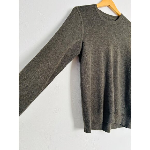 Lululemon Women's 6 Wool Blend Crewneck Sweater Long Sleeve - Picture 3 of 7